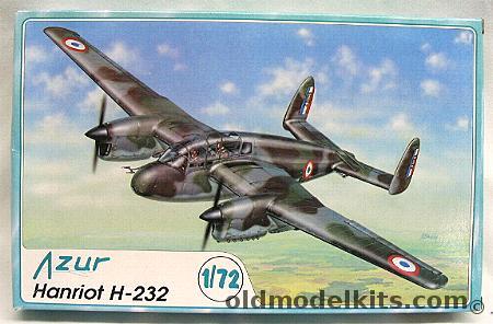 Azur 1/72 Hanriot H-232 - French / Finnish Air Forces / Luftwaffe, 011 plastic model kit